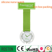 Nylon Handing Nurse Watch with Plastic Material